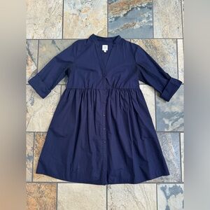 Gap Maternity Woven Button Down Dress